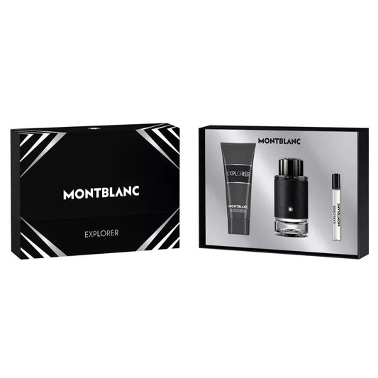 Mont Blanc Explorer M Edp (100ml+7.5ml+Sg) 3Pcs Set