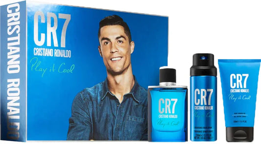 Cristiano Ronaldo CR7 Play It Cool Edt M 100ml 3Pc Set