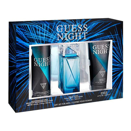 Guess Night Edt M 100Ml 3Pcs Set