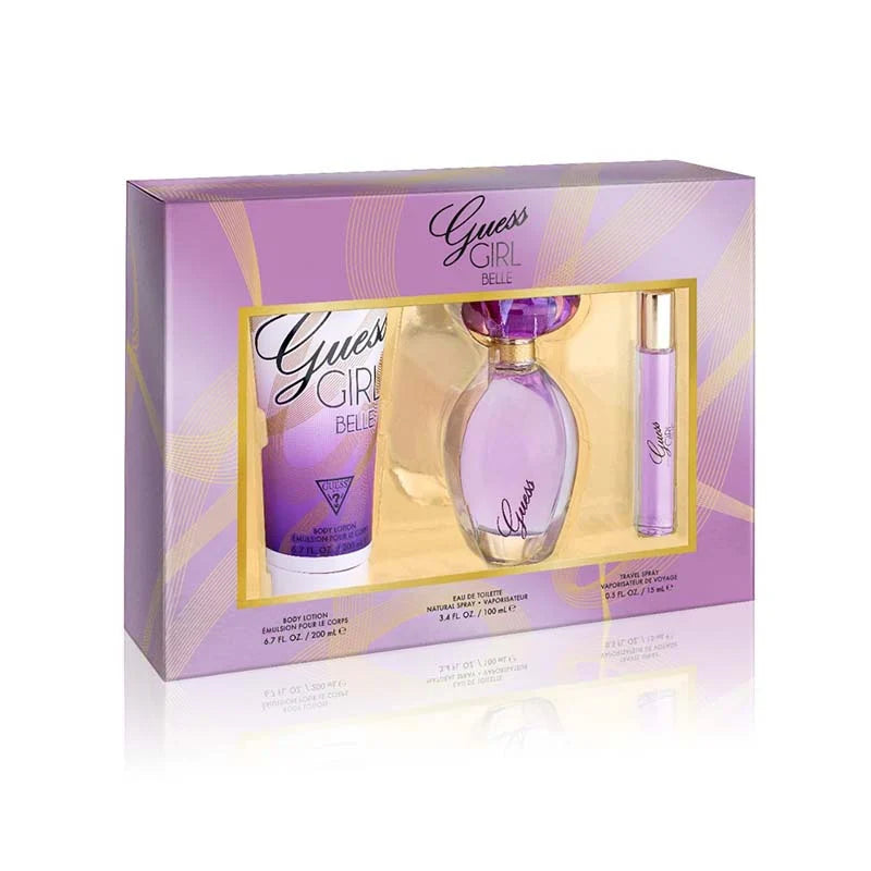 Guess Girl Belle Edt 100ml 3Pcs Set