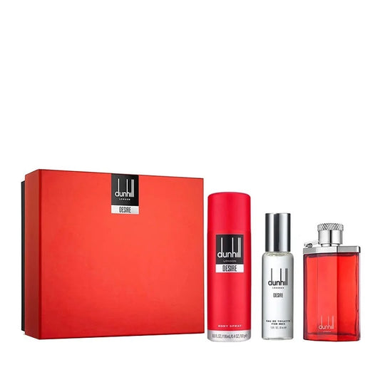 Dunhill Desire Red Edt 100Ml 3Pcs Set