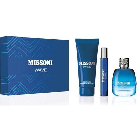 Missoni Wave M Edt 100ml 3Pcs Set