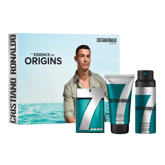 Cristiano Ronaldo CR7 Origins Edt M 100ml 3Pc Set