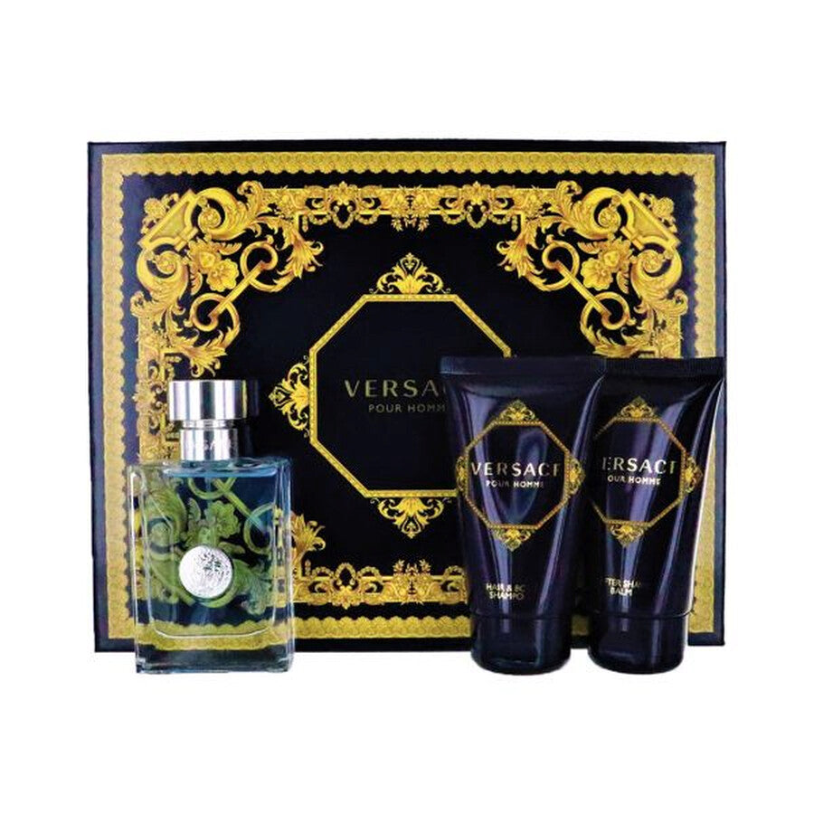 Versace Pour Homme Edt 50ml 3Pcs Set