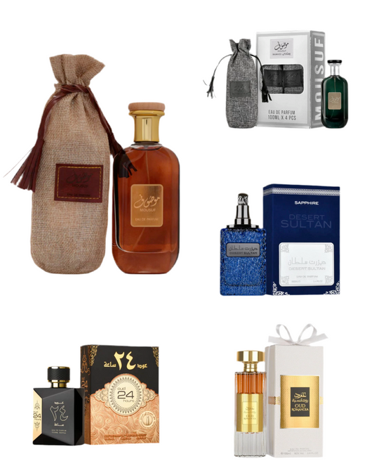 Men’s Gift Set – 5 Perfumes for AED 200 (Perfect for Any Occasion)