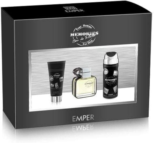 Emper Memories M Edt 100ml 3Pcs Set