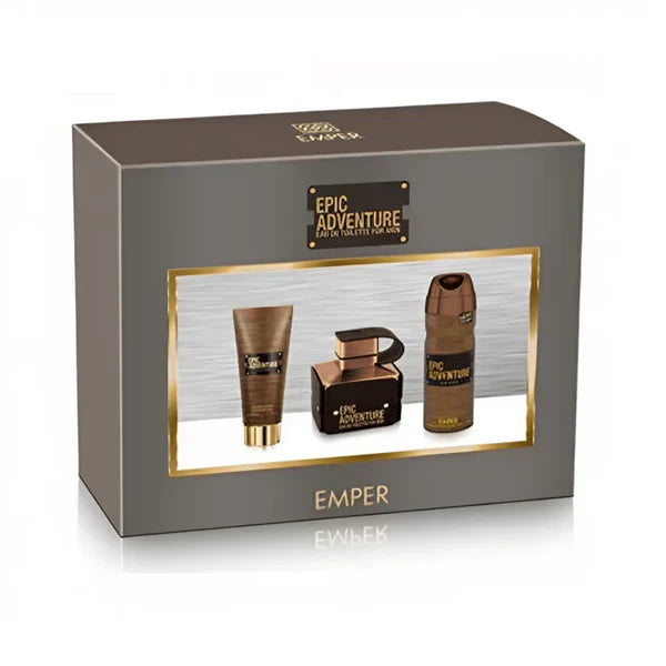 Emper Epic Adventure M Edt 100ml 3Pcs Set