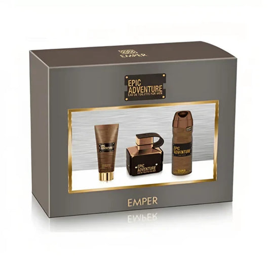 Emper Epic Adventure M Edt 100ml 3Pcs Set