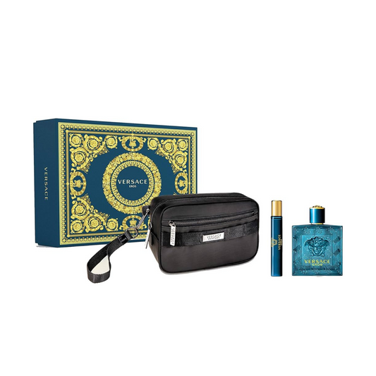 Versace Eros Edt 100ml 2Pcs Bag Set