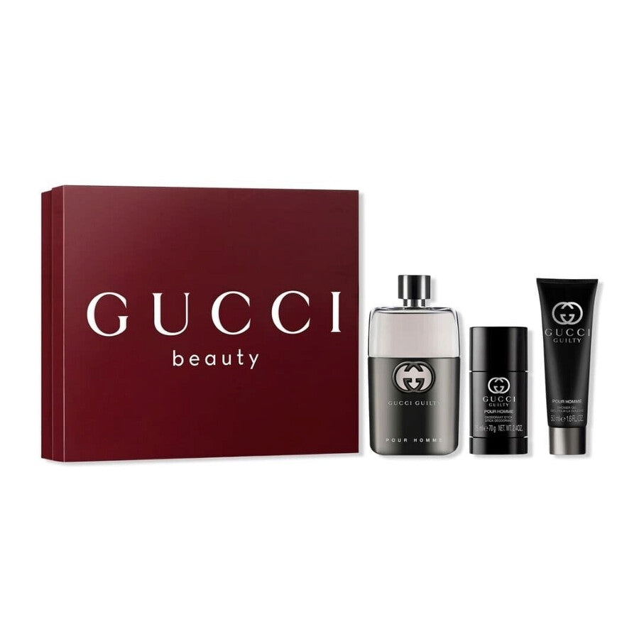Gucci Guilty Edt M 90Ml 3Pcs Set