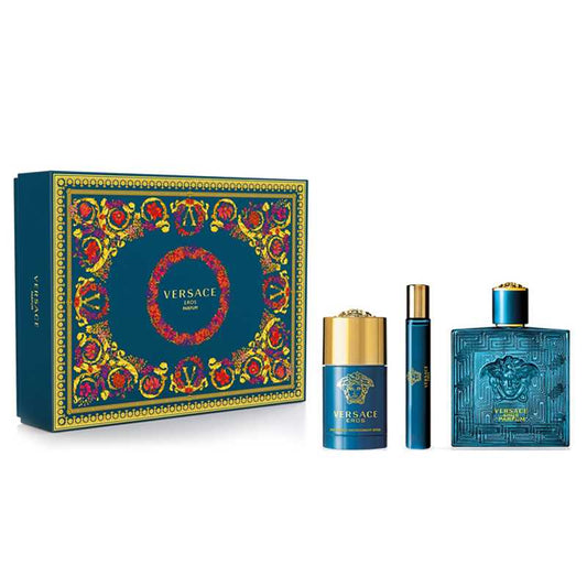 Versace Eros M Edt 100Ml 3Pcs Set